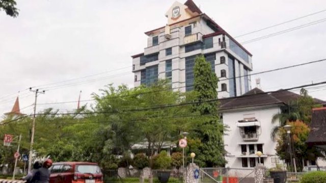 Kantor Balai Kota Makassar yang terletak di Jalan Ahmad Yani, Kota Makassar. (Foto: Istimewa)
