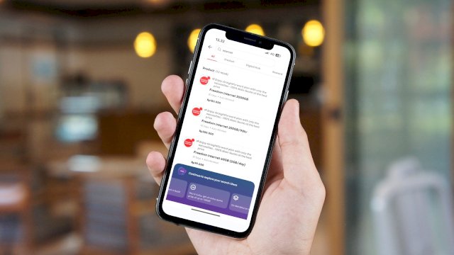 Melalui kerjasama Google Cloud, Indosat meluncurkan fitur pencarian terbaru dengan memanfaatkan teknologi Semantic Search berbasis AI. (Dok. Indosat)
