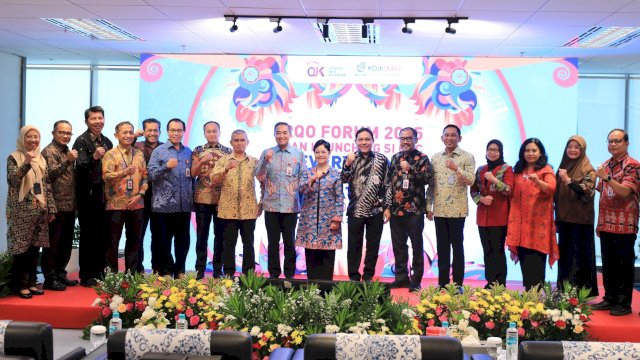 OJK meluncurkan SI-GRC untuk mendukung tugas-tugas OJK dalam mengatur dan mengawasi sektor jasa keuangan. (Dok. Humas OJK) 