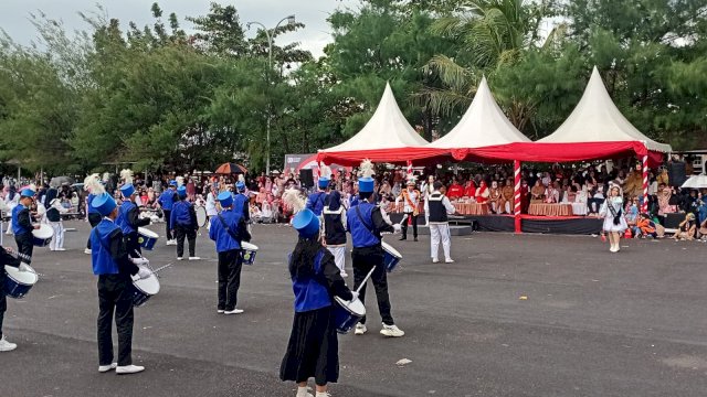 Ket: Wawali Parepare Hermanto Buka Kompetisi Drum Band 