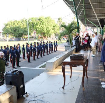 Wali Kota Parepare Tasming Hamid Pantau Persiapan Upacara HUT ke-80 RI di Lapangan Andi Makassau