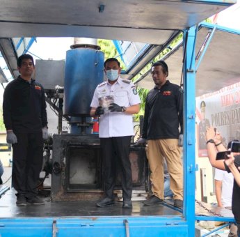 Polres Parepare Musnahkan 20 Kilogram Sabu, Pemkot Apresiasi Komitmen Pemberantasan Narkoba