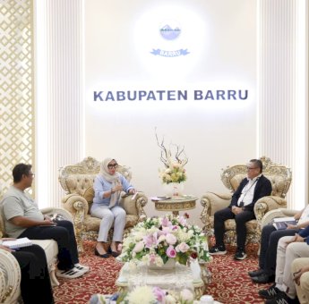 Bupati Barru Terima Audiensi ASDP, Bahas Kesiapan Pelabuhan Garongkong dan Digitalisasi Tiket