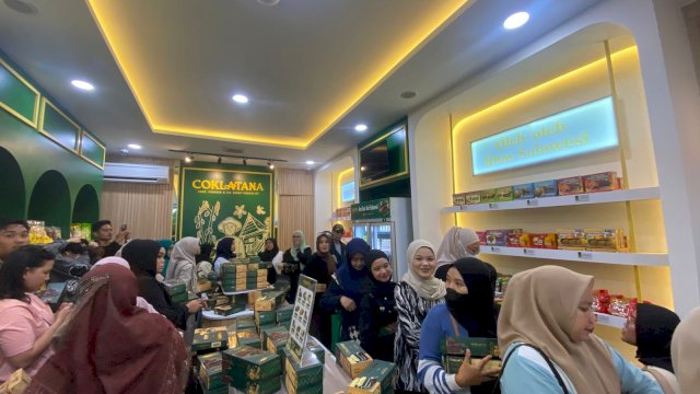 Cokelatana kembali membuka cabang di Jalan AP Pettarani, Makassar. Dalam gerai ini menawarkan produk berbahan cokelat lokal dari Sulawesi. (Dok. Istimewa) 
