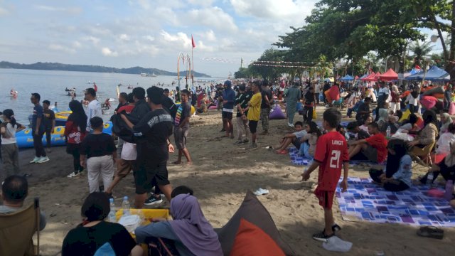 Ket: Car free day dan Car free night di Kawasan Pantaiku