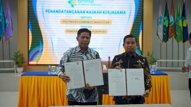 Ket: Pemkot Parepare dan Poltekkes Makassar Teken MoU