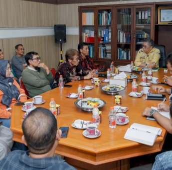 Wabup Barru Terima Kunjungan Perumda AUJ Bontang, Bahas Kerja Sama Investasi Strategis