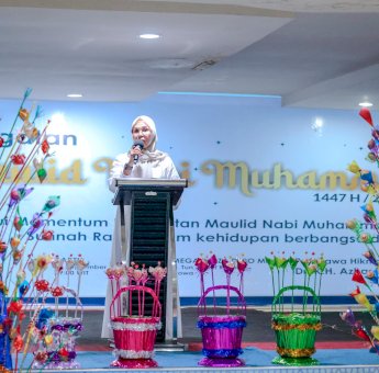 Hadiri Maulid Nabi Bersama KKDB di Makassar, Andi Ina Kartika Sari Ajak Warga Barru Bersinergi Majukan Daerah