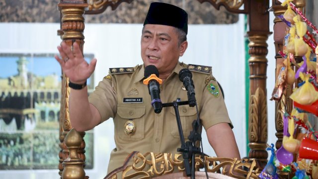 Ket: Wakil Bupati Barru, Abustan A Bintang