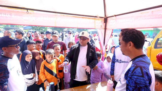 Wabup Gowa, Darmawangsyah Muin saat menghadiri One Day One District, di Desa Julubori, Kecamatan Pallangga, Sabtu, (20/09/2025). (Dok. Humas Gowa)