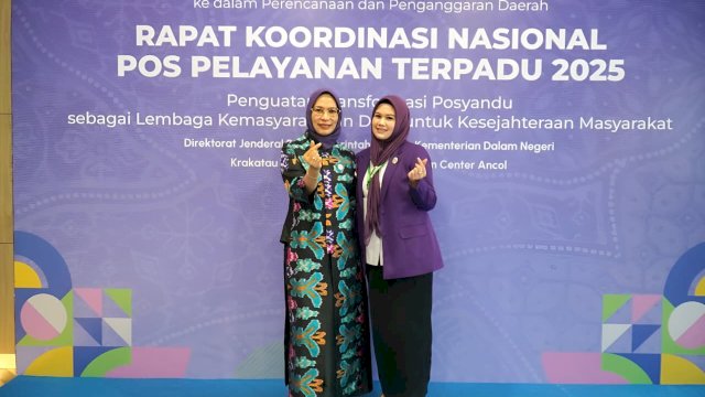 Ket: Ketua Tim Pembina Posyandu Kota Parepare yang juga Ketua Tim Penggerak PKK, dr. Andi Arfiah Tasming