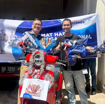 Hari Pelanggan Nasional, Manajemen Yamaha Indonesia dan PT SJAM Turun Langsung Layani Konsumen
