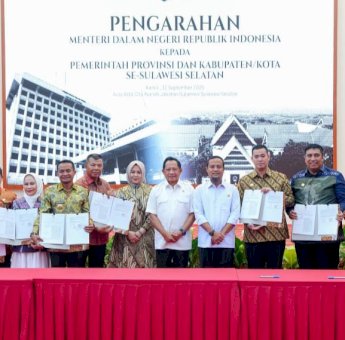 Gubernur Sulsel Dukung Pesan Mendagri Perkuat Ekonomi dan Keamanan Daerah