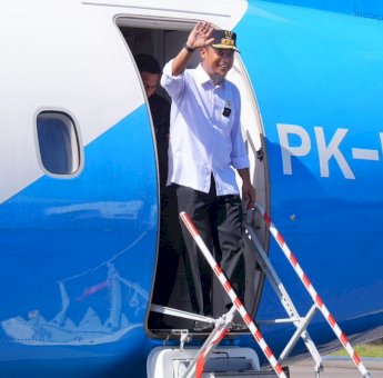 Gubernur Sulsel Resmikan Penerbangan Perdana Makassar-Bone Bersama Fly Jaya Airlines