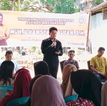 Legislator Golkar Parepare Ilhamsyah Taufan Gelar Temu Konstituen di Lemoe, Komitmen Kawal Aspirasi Warga