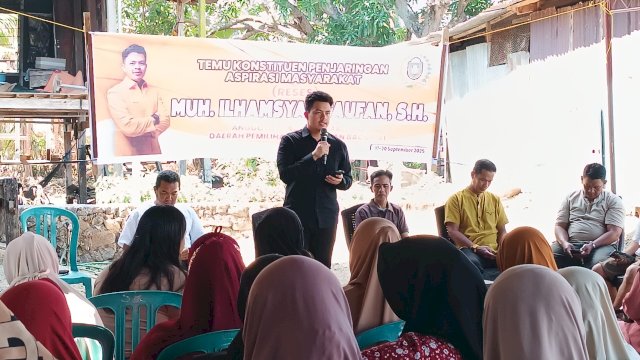 Ket: Legislator Golkar Parepare, Ilhamsyah Taufan 