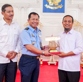 Terima Kunjungan Dirjen Badilmiltun MA, Gubernur Sulsel Bahas Persiapan Pembangunan Pengadilan Militer Tinggi V Makassar