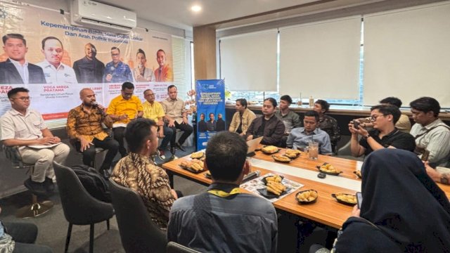 FORMID menggelar diskusi dengan tema "Kepemimpinan Bahlil, Masa Depan Golkar dan Arah Politik Indonesia" di Phoenam Coffe, Jalan Wahid Hasyim, Menteng, Jakarta Pusat, Kamis (25/9/2025). (Foto: Istimewa)
