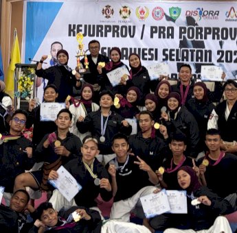 Dokter Koboi Bawa Kempo Makassar Raih Juara Umum Pra Porprov XVIII di Maros