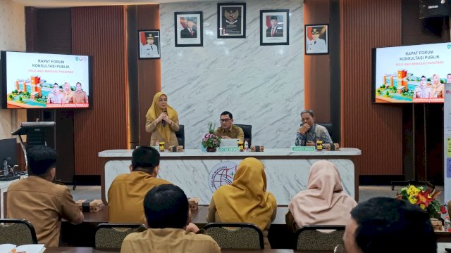 Ket: Kegiatan Konsultasi Publik RSUD Andi Makkasau Parepare