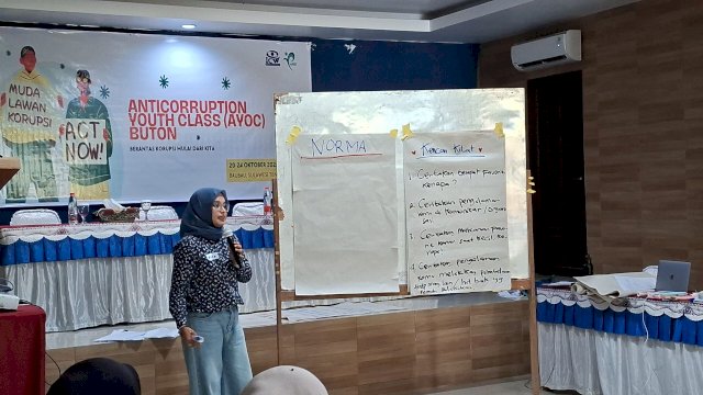 Nisa Rizkiah Z., Penangung Jawab Edukasi Publik di Indonesia Corruption Watch (ICW).