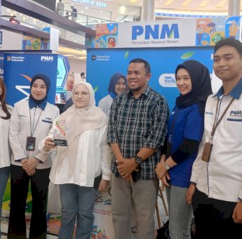 PNM Makassar Terima Penghargaan OJK, Jadi Lembaga Penyaluran Kredit UKM Tertinggi di Sulsel