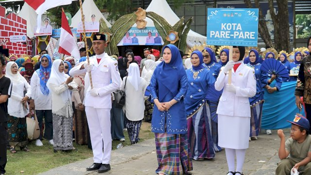Ket: Ketua Tim Penggerak PKK Parepare, dr. Andi Arfiah Tasming