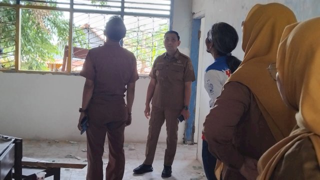 Ket: Wawali Parepare, Hermanto saat Sidak
