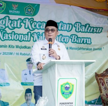 Wabup Barru Ajak Warga Jadikan Maulid Momentum Menumbuhkan Kesadaran Zakat