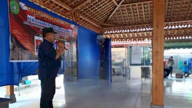 Pemilihan PAW Kades Manunggal Jaya. [IST]