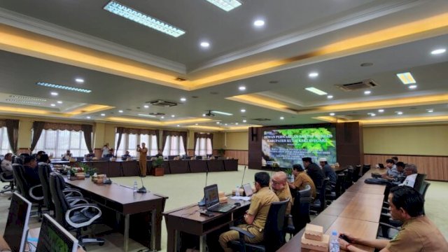 RDP DPRD Kukar Terkait Permasalahan Batas Desa Sidomulyo dan Desa Tabang Lama Kecamatan Tabang Kabupaten Kutai Kartanegara. [IST]