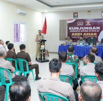 Wabup Barru Sambut Kunjungan Anggota Komisi III DPR RI Andi Amar Ma&rsquo;ruf Sulaiman