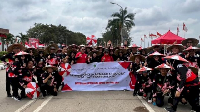DPMD Kukar Berpartisipasi Dalam Pawai Pembangunan 2025. [IST]