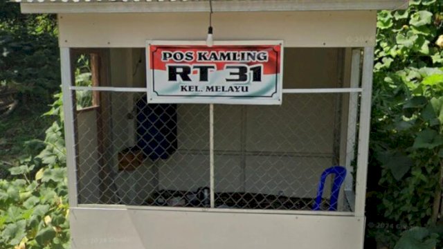 Pos Kamling RT. 31 Kalurahan Melayu. [IST]