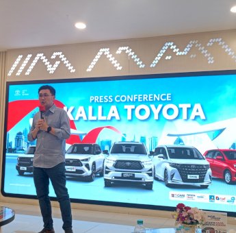 Kalla Toyota Target 400 SPK di GIIAS Makassar