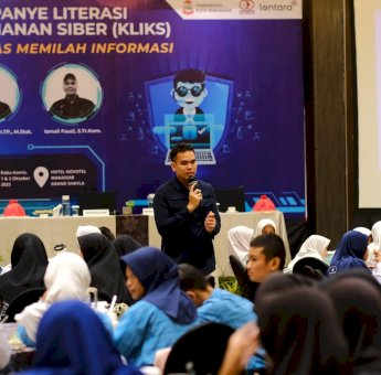 Diskominfo Makassar Gelar Kampanye Literasi Keamanan Siber untuk Pelajar SMP