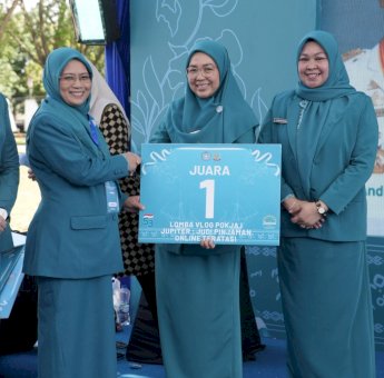 TP PKK Kota Makassar Ukir Prestasi di Puncak HKG PKK ke-53 se Sulsel