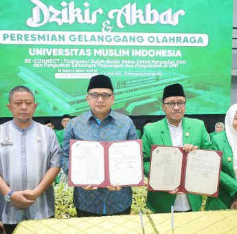 Wali Kota Makassar dan Rektor UMI Teken MoU Penguatan Akademik hingga Pemberdayaan UMKM