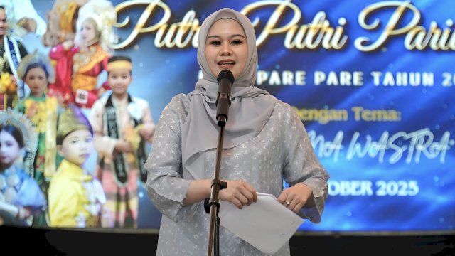 Ket: Ketua Tim Penggerak PKK Kota Parepare, dr. Andi Arfiah Tasming