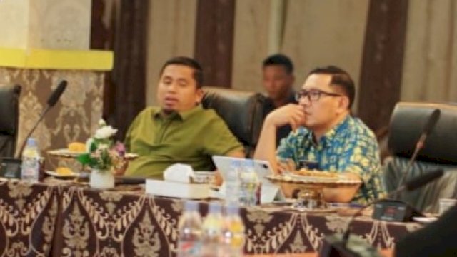 Ket: Wali Kota Parepare, Tasming Hamid bersama Sekda Kota Parepare, Amarun Agung Hamka