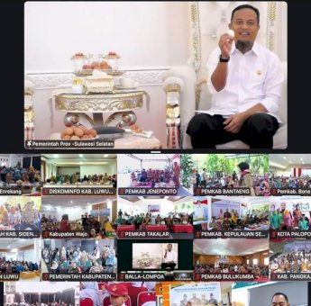 Cegah Stunting, Gubernur Sulsel Galakkan Gemar Makan Telur di Seluruh Daerah