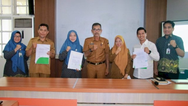 Ket: Pj Sekretaris Daerah Barru, Abubakar