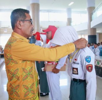PJ Sekda Barru Resmi Membuka Kegiatan Pemusatan dan Pelatihan Calon Paskibraka Kabupaten Barru 2025