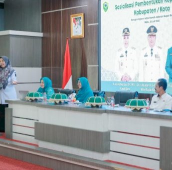 Pemberdayaan Ekonomi Perempuan Berbasis Komunitas dan Keluarga, Ketua PKK Barru Sosialisasi Pembentukan Koperasi PKK