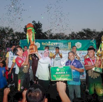 Tutup Liga Bupati Cup 2025, Andi Ina Tegaskan Akan Laksanakan Turnamen Setiap Tahunnya
