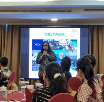Aston Makassar Jadi Pilihan Hotel Favorit untuk Pelatihan Table Manner