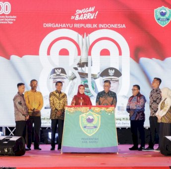Bupati Barru Ajak Seluruh Masyarakat Terus Nyalakan Api Kemerdekaan Sebagai Energi Membangun Barru