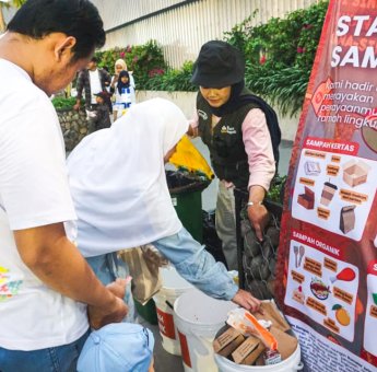 Dorong Konsep Nirsampah, Pelaksanaan Ruang Keluarga NIPAH PARK Kumpulkan 101,8 Kg Sampah