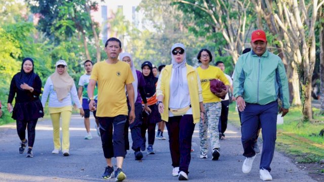 Ket: Car Free Day (CFD) di Alun-alun Colliq Pujie