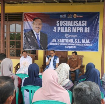 Sartono Ingatkan Pentingnya Persatuan dalam Kegiatan Sosialisasi 4 Pilar MPR di Ponorogo